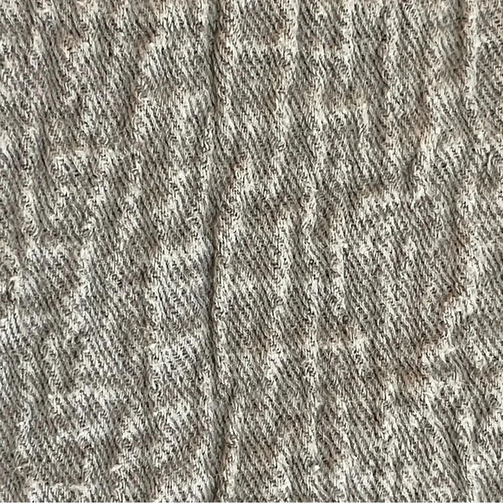 RH Restoration Hardware Gray Pair Cotton Linen Blend Standard Sz Pillow Shams